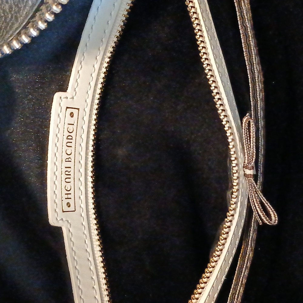 Henri Bendel Rare Tricolor Black, Orange, and Gray Large Tote - Picture 13 of 13